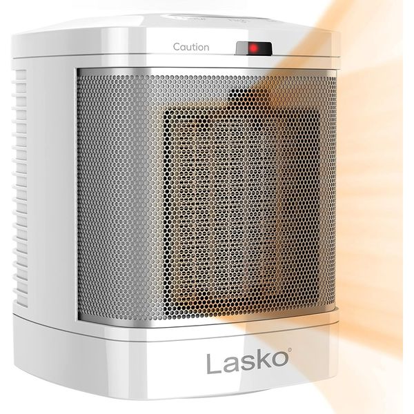 Lasko CD08200 Small Portable Ceramic Space Heaters for Bathroom and  Home Use