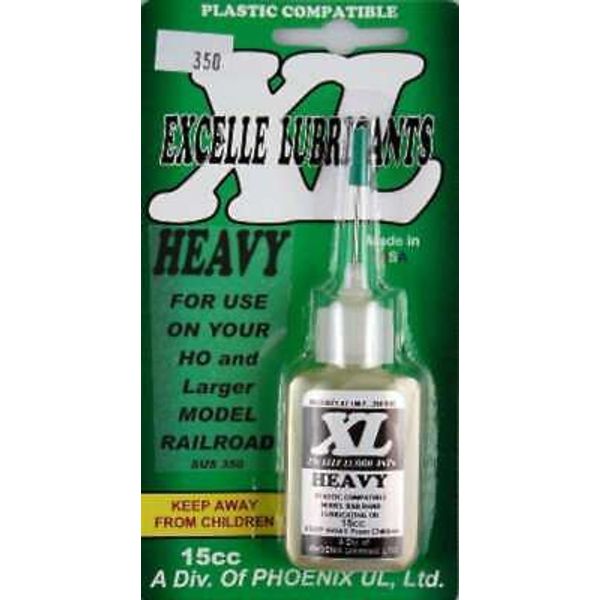 1/2oz. Heavy Plastic Compatible Lubricant Oil for HO & Larger Bearings, N & Smal