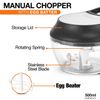 Manual Food Processor Vegetable Chopper, Portable Hand Pull String ... Fast Ship