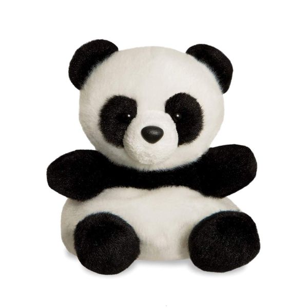 Aurora, 61350, Palm Pals Bamboo Panda, 5In, Soft Toy, Black & White