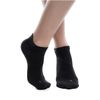 ZaTech no show compression socks (Black, Large)