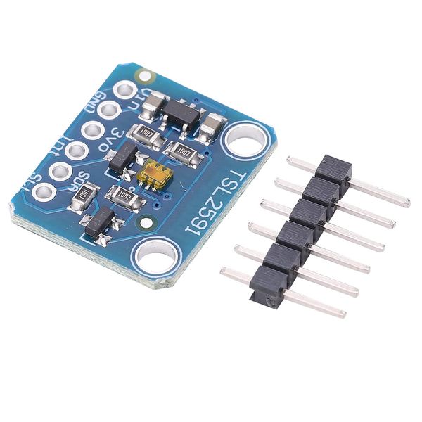 TSL2591 High Dynamic Digital Light Sensor I2C Interface with Infrared and Full Spectrum Diodes 3.3‑5V