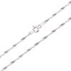 Schöner-SD Singapore Chain Necklace 925 Silver Twisted, Silver