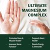 Magnesium Complex Supplement Extra Strength 350mg High Absorption Magnesium 90ct