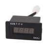 QANYEGN 402A Digital Display Meter, LCD Engine Digital Voltage Meter Panel, PlasticGenerator Display Meter for Gasoline