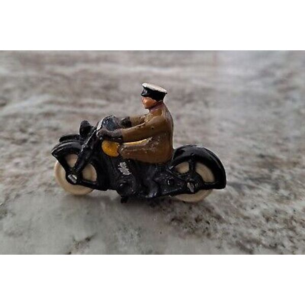 Vintage Dinky Toys, Motorcycle Soldier,  Military