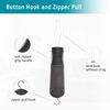 2 Pack Button Hook and Zipper Pull - Button Hook Tool - Button Helper Tool - 2 in 1 Dressing Aid Assist for Senior Elderly Arthritis Disabled