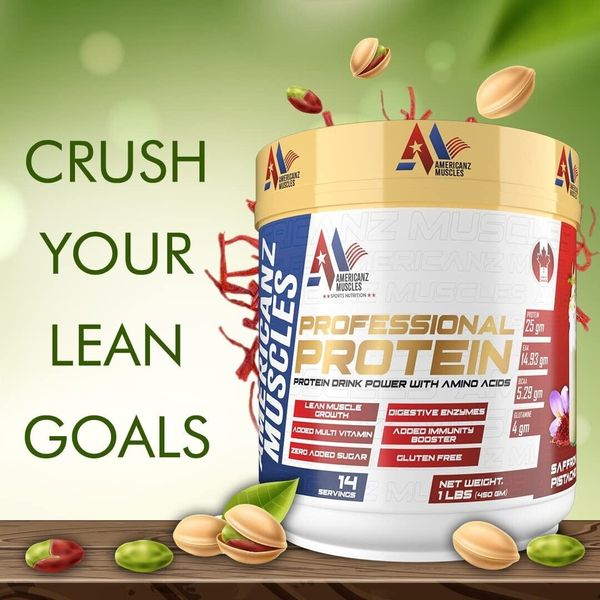 Protein Powder Quick Absorbing & Fast Digesting for Optimal Muscles SAFFRON PIST