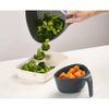 Joseph Joseph Nest Set of 2 Colanders, food strainer, space saving, stackable - Grey, 12