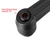sourcing map M6 Handle Adjustable Clamping Lever Thread Push Button Ratchet Female Threaded Stud 2 Pcs