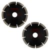 2 PC 115mm Diamond Mortar Raking Disc Set 5.25 & 8mm Cutting Thickness