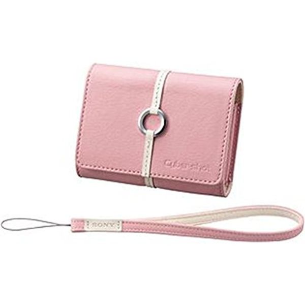Sony LCS-TWBP Carry Case For W & T Series Digital Camera - Pink