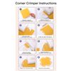 Craft Corner Punch, Paper Punch Tool for DIY Projects, Scrapbooking, Card Making, Modern Style