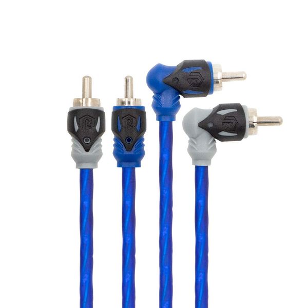RAPTOR BY METRA ELECTRONICS MID SERIES 3FT 2-CHANNEL RCA CABLE
