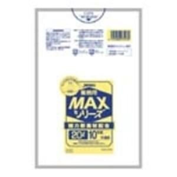 (Commercial 50 Sets) Japax S-23 MAX Trash Bags, Translucent, 6.3 gal (20 L), 10 Sheets