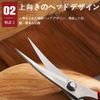 Thread Cutting Scissors, Thread Cutting Scissors, Scissors, Compact, Sewing Tool Set, Sharp, For Crafts, Embroidery, Sewing Patchwork, Fabric-cutting, Compact, Sharp [Curved Blade] Made of high grade