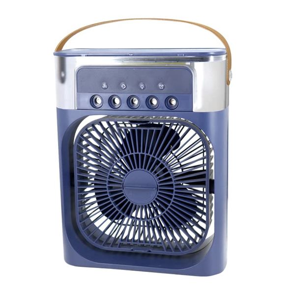 SIS Ultrasonic Mist Fan Navy Size (W x D x H): 8.3 x 3.5 x 10.2 inches (21 x 9 x 26 cm)