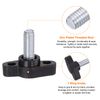 HARFINGTON 20pcs Tee Wing Knobs Thumb Screws M6 x 14mm Standard Male Thread Plastic T Knobs Handles Hand Clamping Knobs Grip Thumbscrew, Black
