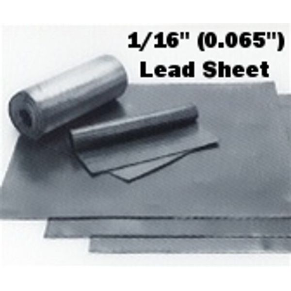 Sheet Lead 1/16"x 12" X 36"
