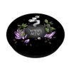 Witch's Brew Coffee Beans Witch Halloween Amethyst Crystals PopSockets Swappable PopGrip