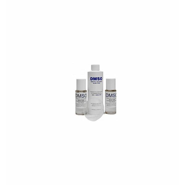 PHARMACEUTICAL GRADE DMSO DOUBLE ROLL ON KIT WITH 8 OZ REFILL BOTTLE