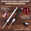 SPEEDWOX 2-Piece Pen Shaped Diamond Sharpener Diamond Retractable Knife Sharpener Knives Sharpener Knife Sharpener Knife Sharpener Multi-functional Sharpener Rod Whetstone Easy Operation Sharpening