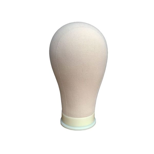 MaT store Mannequin Head Canvas Model Display Salon Gusset Needles 20.9 inches (53 cm)