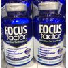 FOCUS Factor Nutrition for the Brain Dietary Supplement 180 Tablets ea (2 Packs)