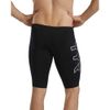TYR Herren Durafast Elite Solid Jammer Badeanzug Badehose, Schwarz/Logo, 32