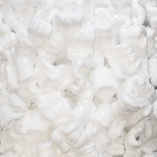 Magicwater Supply - .25 Cu Ft - White Packing Peanuts - Anti-Static S Shaped Cushion for Shipping, Void Filling & Storage - Protect Your Goods