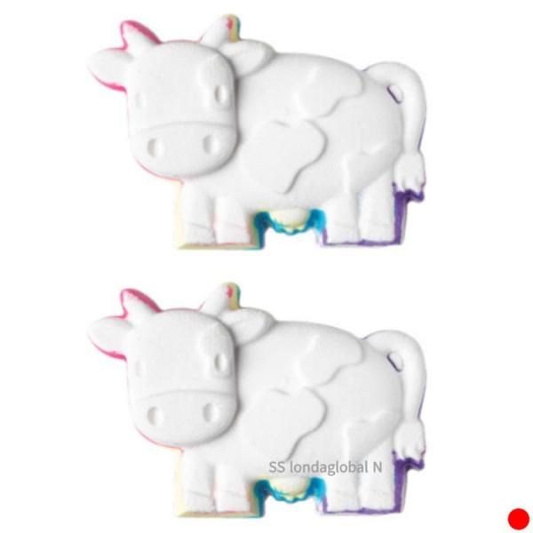 Lush Toby&#39;s Magic Cow Bath Bomb Bath Salt Recommended 120g X2