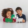Plus-Plus 9603287 Ingenious Construction Toy, Big Pegboard, Green/White, 2 Pieces