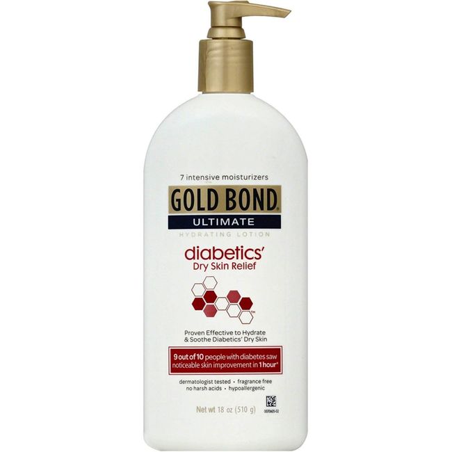 Gold Bond Ultimate Hydrating Lotion, Diabetics Dry Skin Relief 18 oz