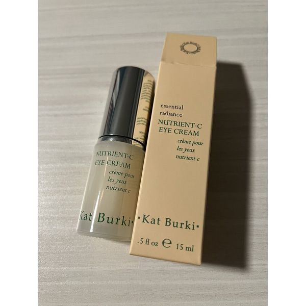 Kat Burki - Nutrient C Eye Cream - Essential Radiance NEW in box .5 oz / 15 ml