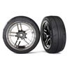 Traxxas Tires And Wheels Assembled (1.9' Response Tires) (Front) (2)