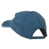 e4Hats.com Smile Face Embroidered Washed Cap - Navy OSFM