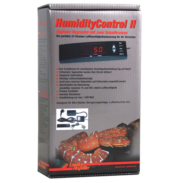 Lucky Reptile HC-2 Humidity Control II, Hygrostat für Terrarien, ca. 8x3x17 cm