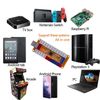 SJ@JX Arcade Game LED Controller Lamp USB Encoder 2 Player Gamepad Cherry MX Microswitch Light Button 8way LED Joystick for Nintendo Switch PC PS3 Retropie Raspberry Pi MAME