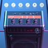 Wireless Bluetooth Karaoke Machine with LED Lights & Remote - Fun for All Ages