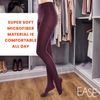 Ease Microfiber Tights 15-20mmHg Medical Compression, Navy, Medium Long