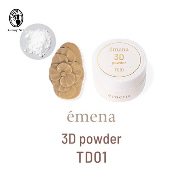 emena 3D Powder 15g 3D Art 3D Art Embossed Art Nail Art Supplies Gel Nail Non-standard Mail