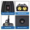 DEWENWILS Outdoor Light Sensor Countdown Timer Weatherproof Plug in Light Switch