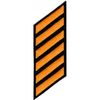 Uniform Service Hash Marks - Dark Gold on Black Felt Backing - 6 Hashes