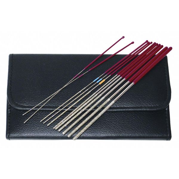 IPA Tools - Super Hard Diamond Coated Round Micro Files (8042)