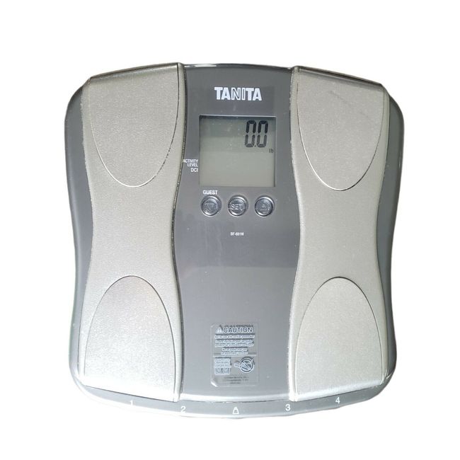 Tanita BF-681W Body Fat Monitor Calculator Scale Multi Person (4) Settings