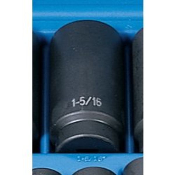 Grey Pneumatic 2042D 1/2 Drive Fractional Deep Impact Socket 1-5/16