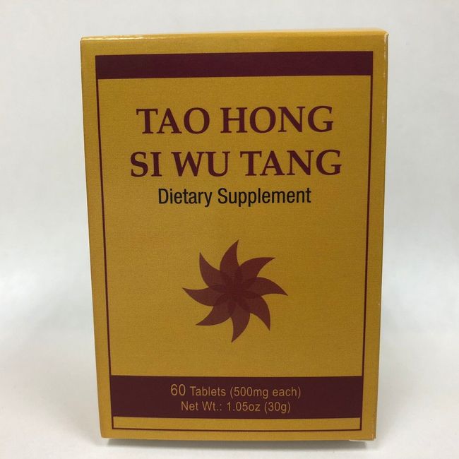 Healthy Flow Cycle - Tao Hong Si Wu Tang - Herbal Supplement for Menstrual Cycle