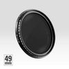 Polaroid Optics Multi-Coated Neutral Density Fader Filter, Variable Range ND2-ND2000, 49 mm