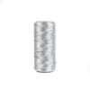 100M Metallic Twine String,1.5MM Sliver String Twine,Tinsel Thread Cord,Non-Elastic Metallic String For Hanging Craft&Card