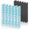6-Pack MAC-408FT-E Replacement Air Filters for Mitsubishi Mini Split – Compatibl